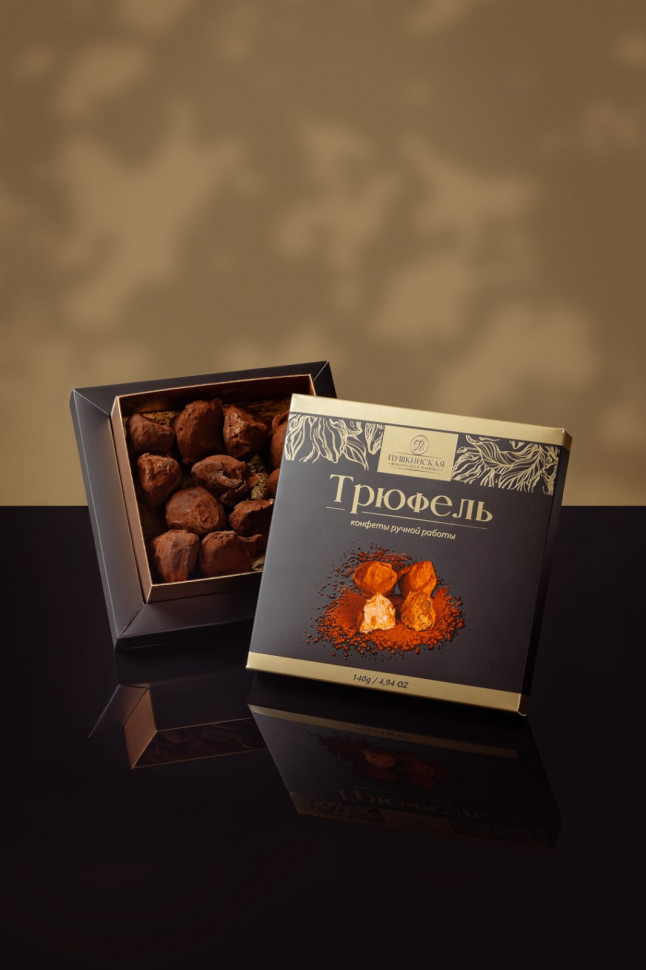  Пушкинская фабрика Конфеты Трюфель, 140г в Брянске
